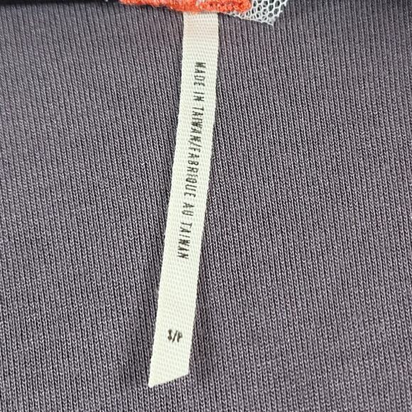 Free People Halter Scoop Sleeveless Grey White Retro VTG Style Shift Dress Sm/P - Picture 3 of 7